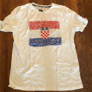 Official Croatia Euro 2016 tee shirt. Great for WC